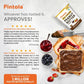Pintola High Protein Peanut Butter Chocolate Flavour Crunchy 510G, Added Whey Protein, 30G Protein 6.2G Fiber, Gluten Free, Zero