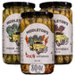 Middleton Farms Pickled Asparagus Variety Pack - Farm Direct Purple, Green & Spicy Asparagus Pickled in a Jar, Set of 3 - Made i