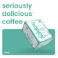 We Are Happy Light Roast Coffee Pods, Toasted Biscotti Flavor, 22 Count, Compatible with K-Cup malt-inspired, Rainforest Alliance Certified