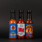 Hot Ones Season 24 Heat Pack, Hot Sauce Pack With Onima (Il Mig+), Black-Eyed Susan (Red Flag), High River Sauces (Peppers Up!),