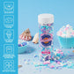 Cobakey Mermaid Sprinkles Mix – Edible Pearl & Star Sugar, 4.23 oz, Blue/Pink/Purple, Ocean & Unicorn Theme for Cake Decorating