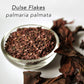Organic Dulse Flakes - Sun Dried, Wild Crafted, North Atlantic Dulse - Palmaria Palmata (4 oz)