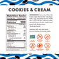 Rip Van Wafels Cookies & Cream Mini Stroopwafels - Low Carb Snacks (3g Net Carbs) - Non GMO Snack - Keto Friendly - Office Snack