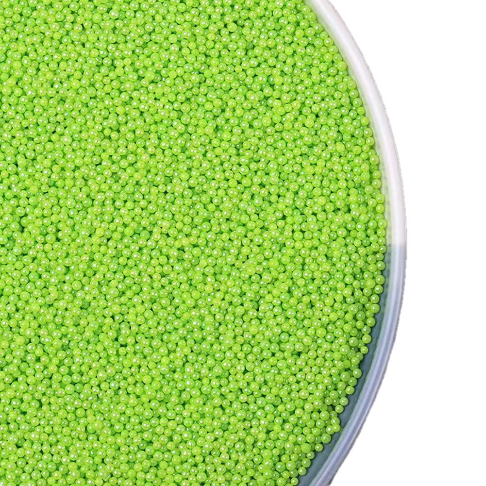 Green Sprinkle Edible Pearl Christmas sprinkles130g 4.6OZ,Cake sprinkles,Cookie sprinkles,Sugar Pearl,Edible Candy Pearls for Ca