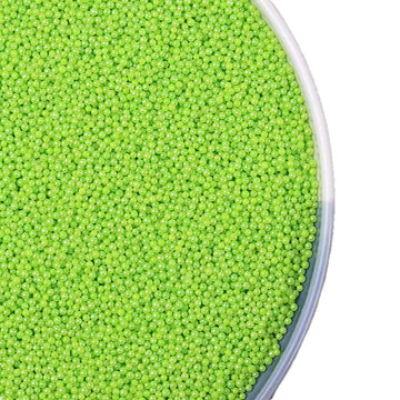 Green Sprinkle Edible Pearl Christmas sprinkles130g 4.6OZ,Cake sprinkles,Cookie sprinkles,Sugar Pearl,Edible Candy Pearls for Ca