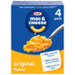 Kraft Mac & Cheese Original Dinner, 4 Pack, 7.25 oz Boxes, Easy to Prepare, Classic Comfort Food