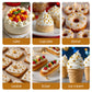 Sugarzy Christmas Gold Pearl Sprinkles, Edible Cake Decorations, 130g, Baking Toppers for Cupcakes, Cookies, Donuts, Food Grade