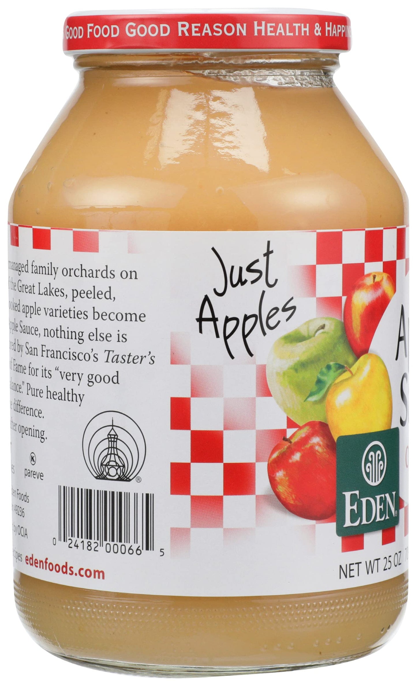 Eden Foods  Applesauce Organic  25 Ounce