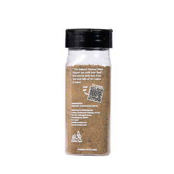 Canelat   Organic Black Pepper Ground 62G (2.19Oz) - Packed At The Source, 100% Pure, Highest Piperine Black Pepper From Small H