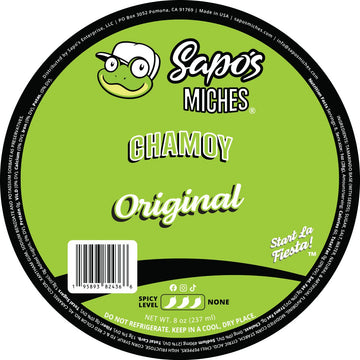 Sapo'S Miches Chamoy Rim Rimming Paste Sauce Candy Dip For Drinks, Micheladas, Fruit, 8 Oz (Original)