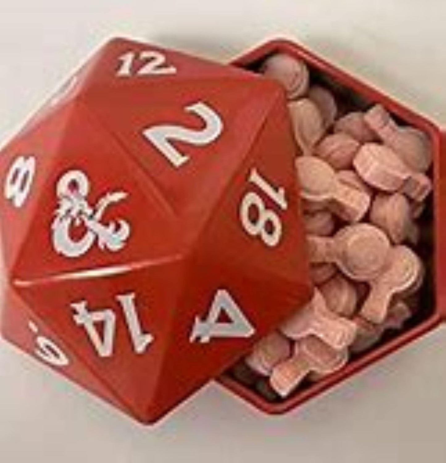 Boston America Dungeon And Dragons D&D Dnd D20 +1 Potion Sour Candy Collectible Tin - Twelve (12) Tins With Store Display - Sour