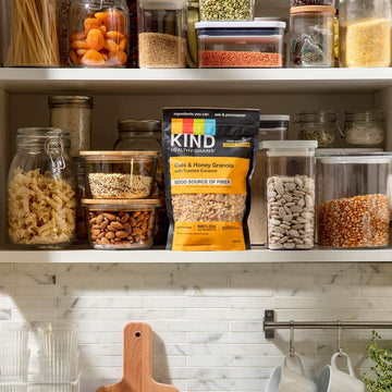 Kind Healthy Grains Granola, Healthy Snack, Oats & Honey Granola With Toasted Coconut, Snack Mix 11 Oz (Pack Of 6)