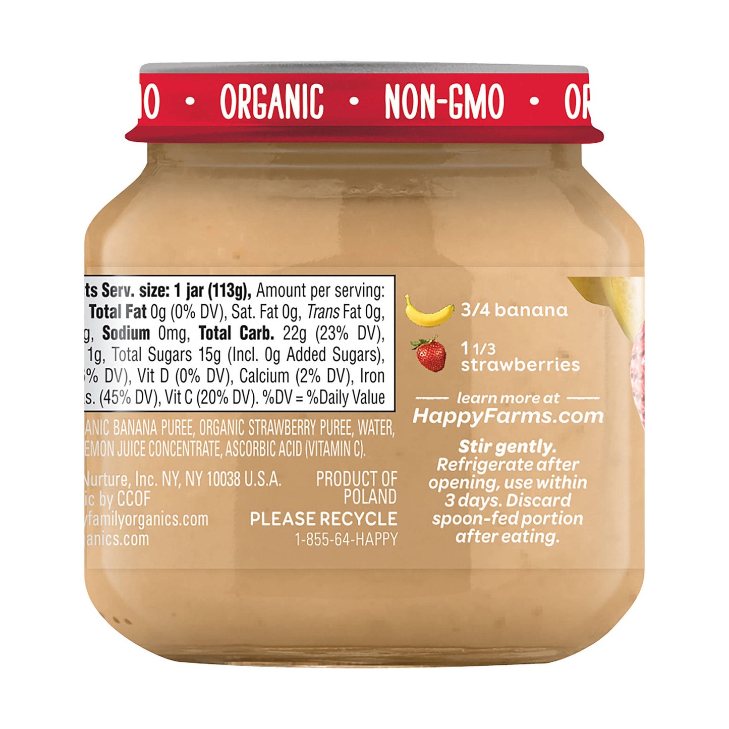 Og2 H B Ban Strawbry S2 ( 6 X 4 Oz   )