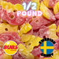 Generic BUBS Sour Fizzy Swedish Skulls Candy - 8 Ounce Bag