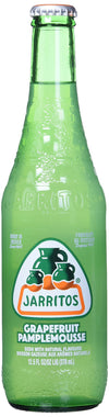 Jarritos Soda, Grapefruit, Bottle, 12.5 Fl Oz (Pack of 24)