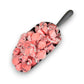 Premium Pomegranate Saltwater Taffy Chewy Candy Sweet, Tropical Flavor Bulk 1 Lb Bag 60+ Pieces Individually Wrapped, Nut & Glut