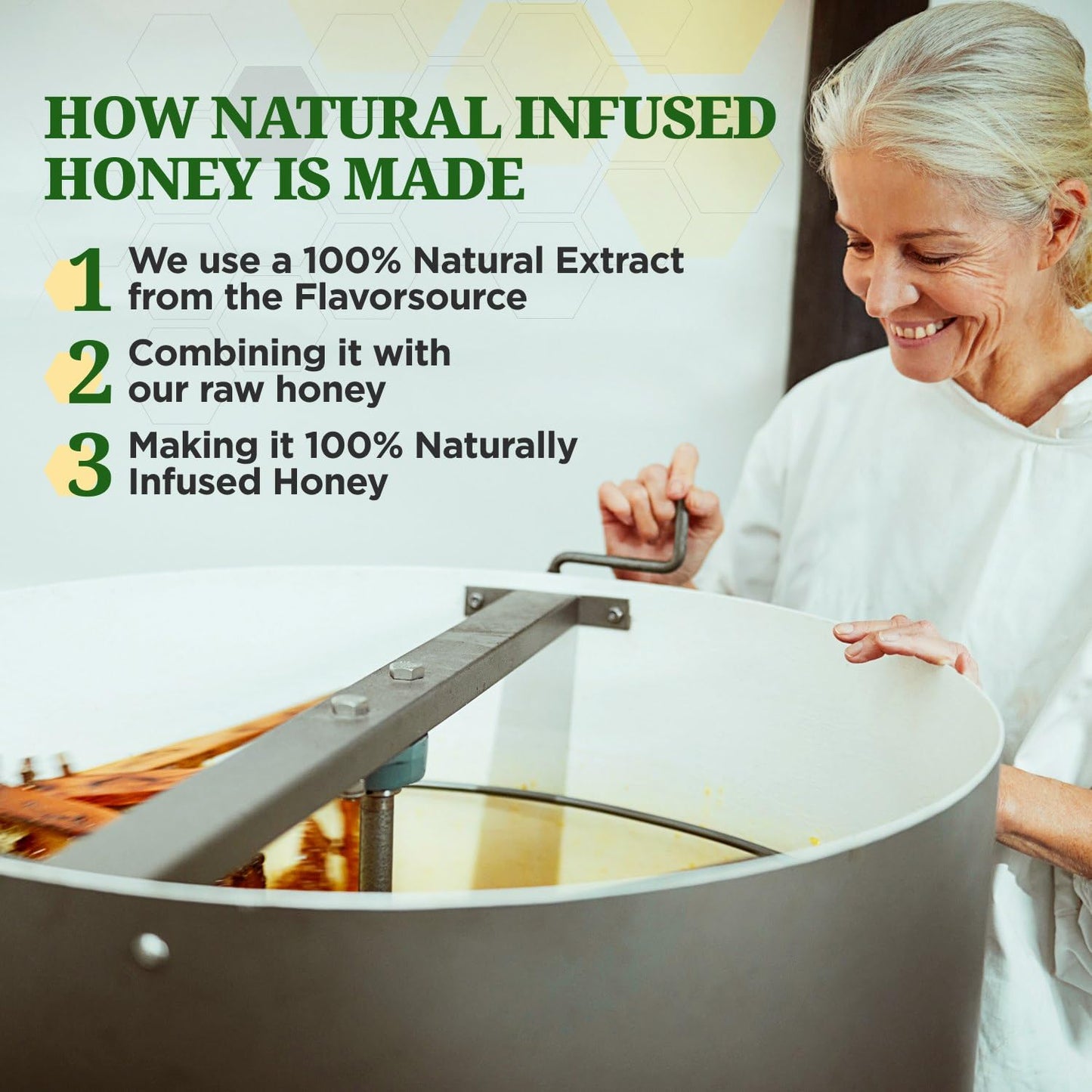 Jamie'S Hive To Table Infused Honey Gift Set - Hot, Lemon, And Cinnamon Flavors, 36 Oz, Pack Of 3 Squeeze Bottles - 100% America