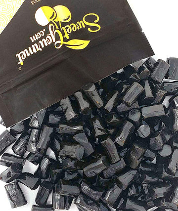 Sweetgourmet Finnska Sugar Free Soft Black Licorice Candy | 2 Pounds