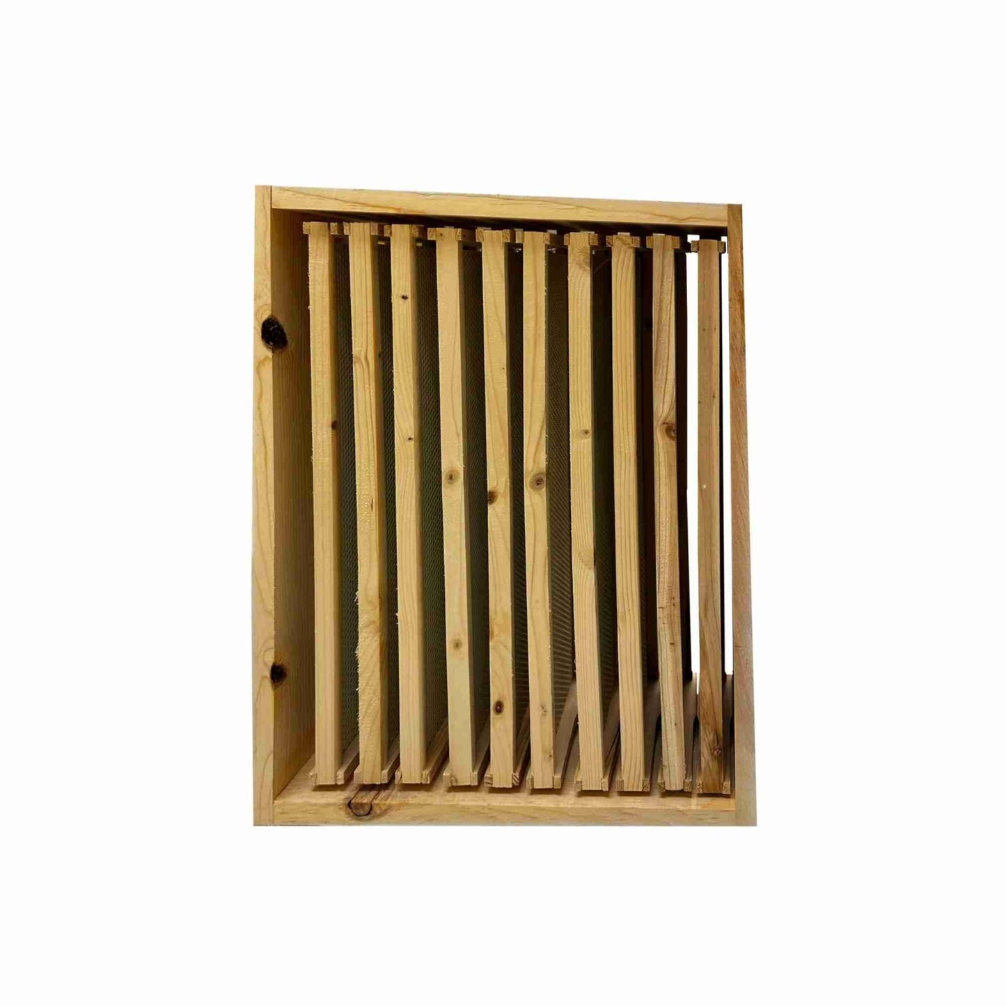 Harvest Lane Honey Wwbcm-102 Medium Honey Box With Frames And Foundation