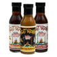 Lems Meat Varnish BBQ Sauce - Gluten Free, Award Winning, 15 oz Bottle, Variety Pack of 3