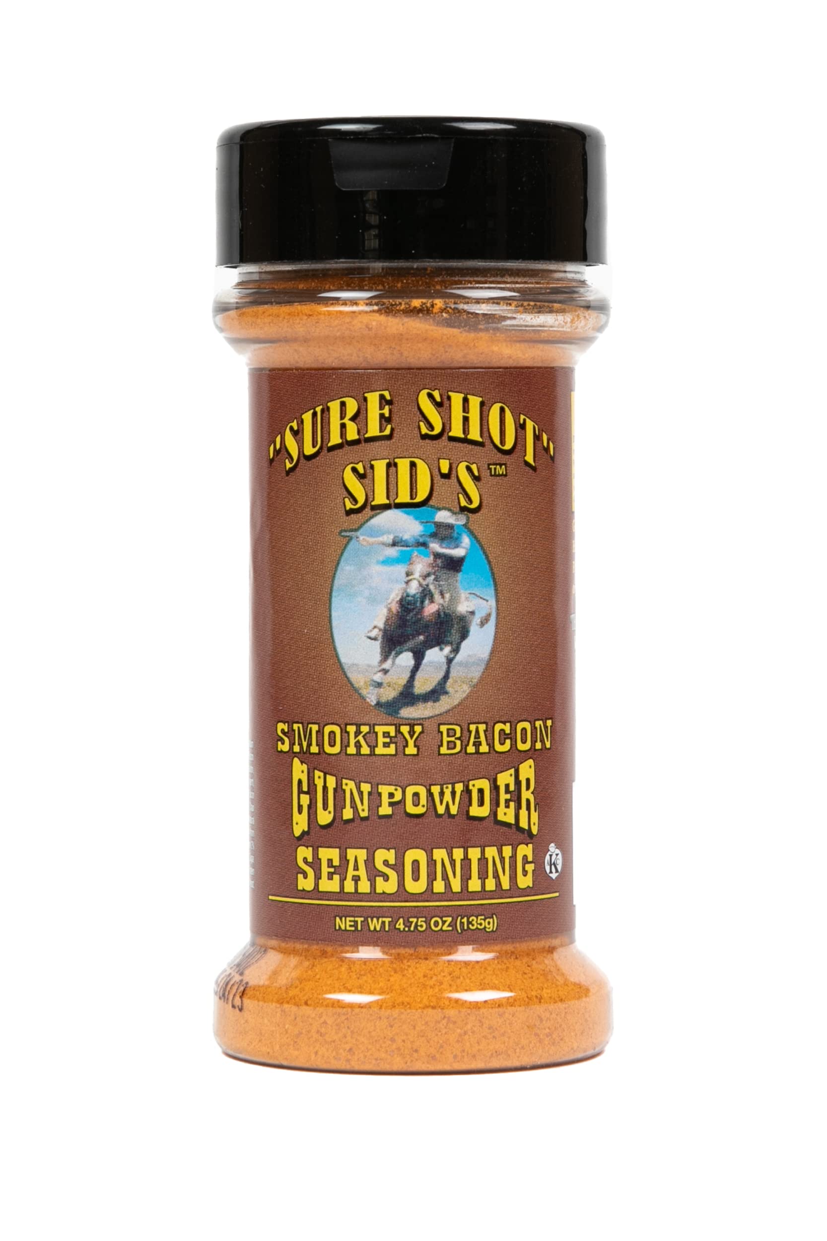 Sure Shot Sid's Smokey Bacon Gunpowder Seasoning 10.5oz