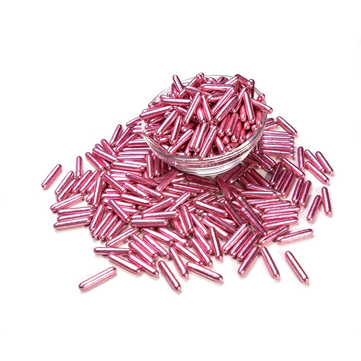 Rose Gold Rods Sprinkles, Edible Sugar Sprinkles, Sprinkles For Cupcake Decorating, Donut, Cake Decorations, Ice Cream, Wedding