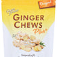 Prince Of Peace Original Flavor Ginger Chew Plus+, Gluten Free, 3 Ounces (Pack of 6)