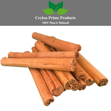 Ceylon Cinnamon Sticks 5'' (8Oz), Premium Grade True Cinnamon From Sri Lanka, 100% Pure And Natural In A Resealable Bag