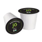 Jo Coffee Dark French Roast Organic Coffee K-Cup Compatible 48 Cups, Fair Trade Certified, Gluten Free