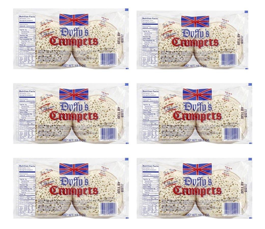 Duffy Crumpets 12.5 Oz (Pack Of 6)