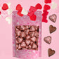Fruidles Valentines Fudge Hearts, Holiday  , Individually Wrapped Foils, Kosher Certified Dairy (Half-Pound)