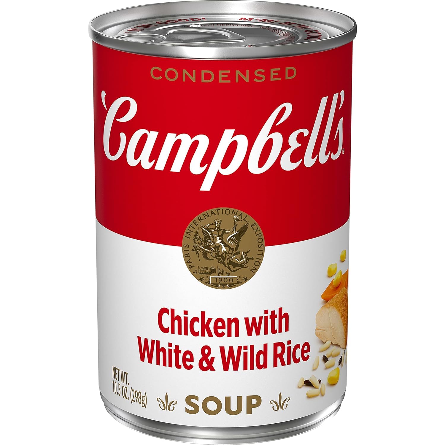 Campbells Condensed Chicken with White & Wild Rice Soup, 10.5 oz. (Pack of 6)