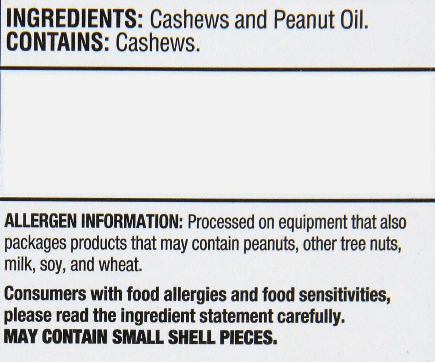 Kirkland Signature Unsalted Cashews, 2.5 Lb, 2 Pack