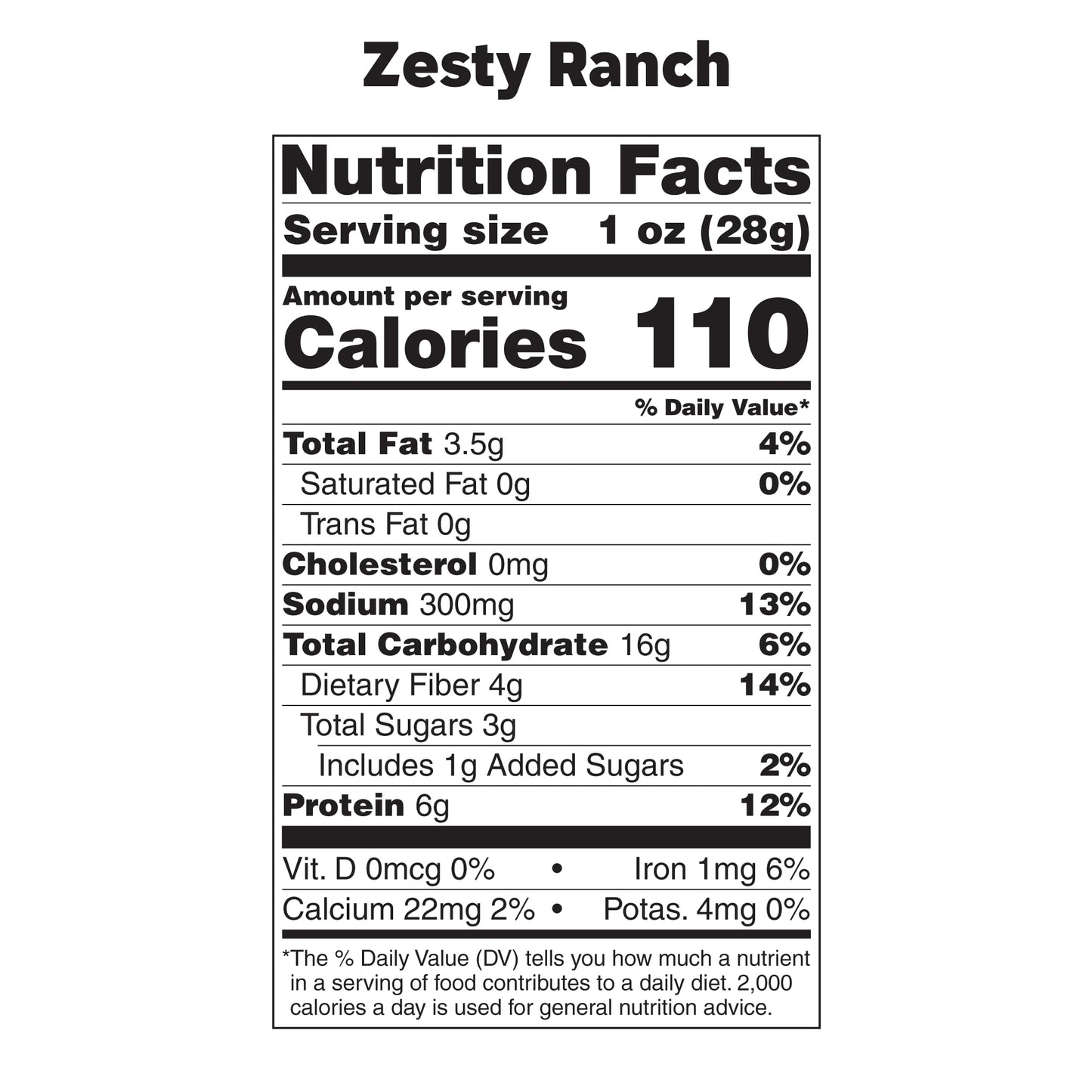 Bada Bean Bada Boom, Crunchy Roasted Broad Bean Snacks (Fava), High Protein, Vegan, Gluten-Free - 110 Calorie Packs, Ranch, 1 Ou