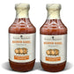 Gourmet Warehouse Bbq Sauces, 16 Fl Ozs, 2 Pack (Spirit-Inspired Flavor Barrel)