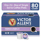 Victor Allens Coffee Single Serve Pods, French Vanilla, Medium Roast, 80 Count, Compatible with Keurig K-Cup malt-inspired, Brown