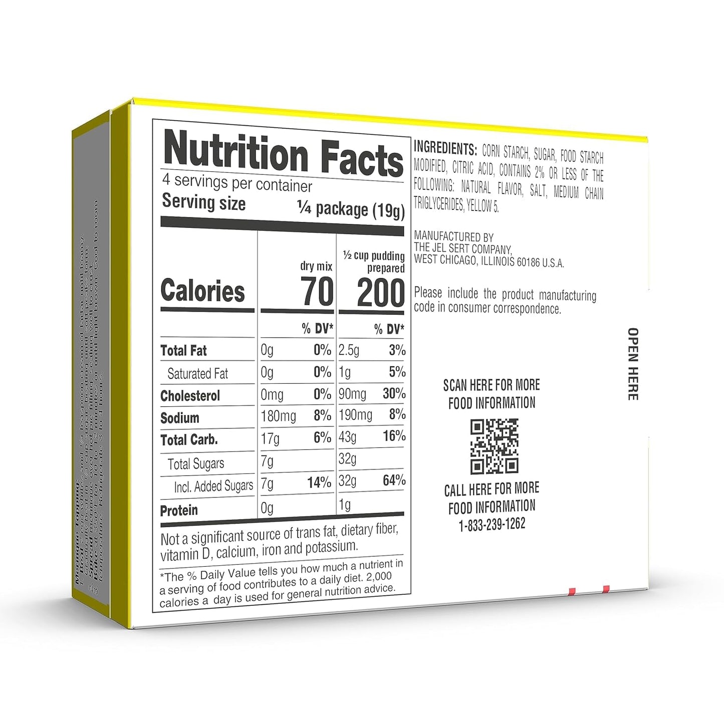 My-T-Fine Lemon Pudding and Pie Filling, 2.75 Oz, Pack of 6