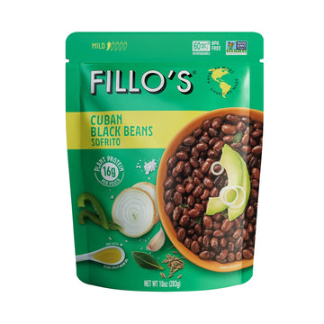 FILLOS Cuban Black Beans And Sofrito, 10 OZ
