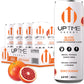 UPTIME Premium Energy Drink, Blood Orange, Zero Sugar, 12oz Bottles, 12 Pack, Natural Caffeine, Sparkling