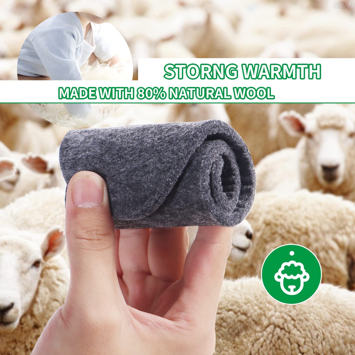 Wool Felt Warm Insoles, Felt Insoles For Boots And Shoes,Natural Warm Lambs Wool Insoles For Women (Women'S 6)