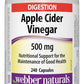 Webber Naturals Apple Cider Vinegar Capsules – 500 mg, 240 Count