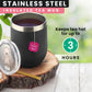 Tea Gift Basket For Women With Portable Kettle And Grippie Socks | Birthday Gift Set For Her, Mom,Wife, Co-Worker, Teacher Appre