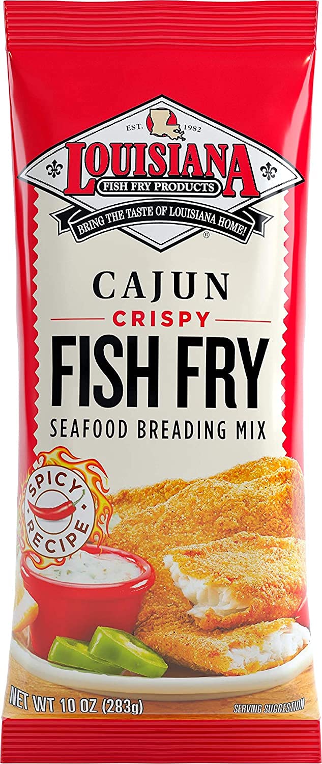 Louisiana Fish Fry, Cajun Fry, 10 Oz (Pack Of 12)