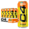 Cellucor C4 Energy Drink, Zero Sugar, 200mg Caffeine, Orange Creamsicle, 16 Fl Oz (Pack of 12)