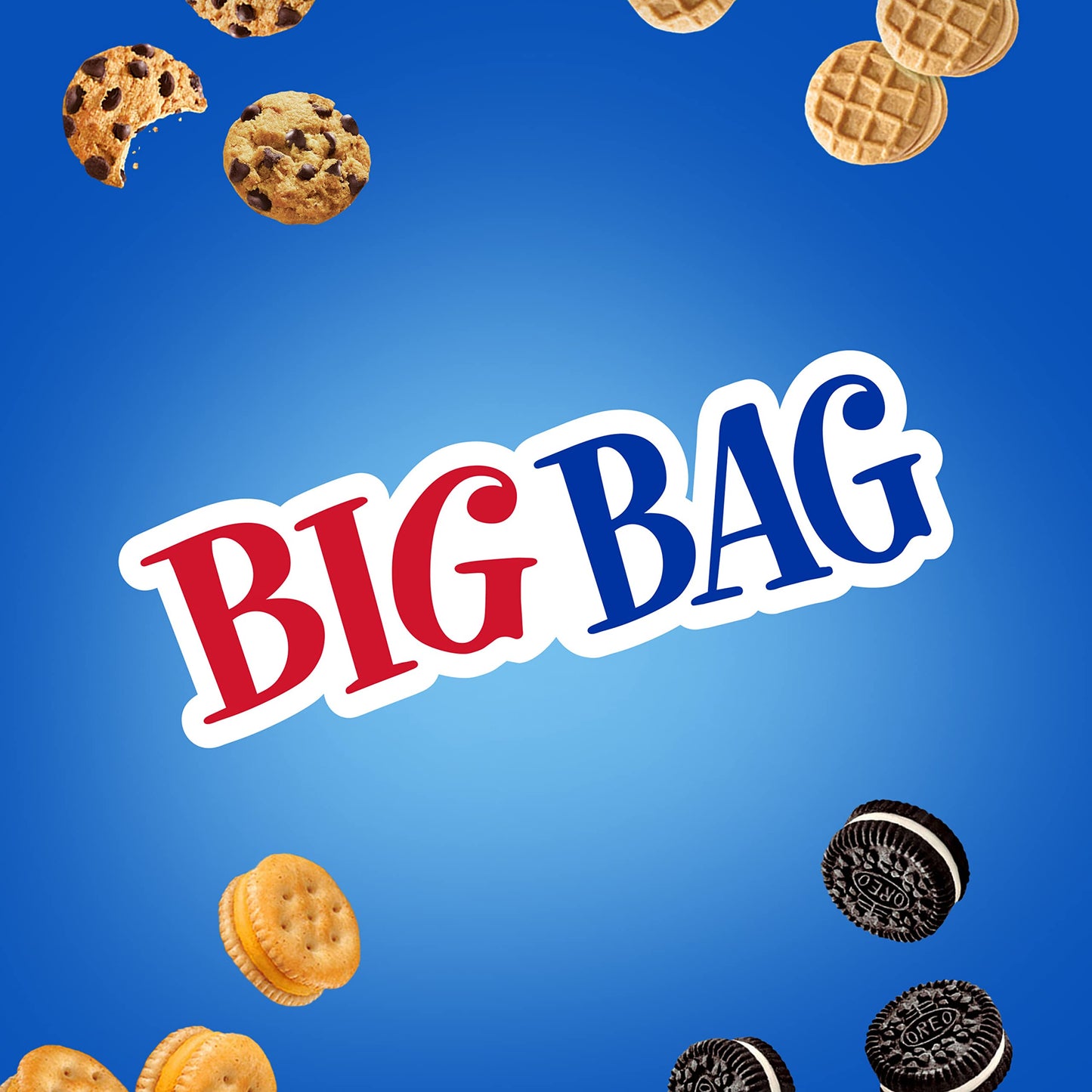 Oreo Mini Cookies, Chips Ahoy! Mini Cookies, Nutter Butter Bites & Ritz Bits Cheese Crackers Variety Pack, 15 Big Bags