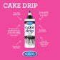 Satin Ice Cake Drip, Black, 8.8 Ounce, Ideal for Drizzling and Decorating Cakes
