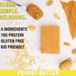 Kize Energy Peanut Butter High Protein Snack Bars, 10 Count, 10G Grass-Fed Whey Protein, Gluten Free, Non-Gmo, Soy Free, Mission