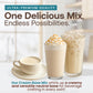 Dr. Smoothie Café Essentials Cream Base - No Artificial Colors or Sweeteners - Shelf Stable - 3.5 lb Bag (30 Servings)