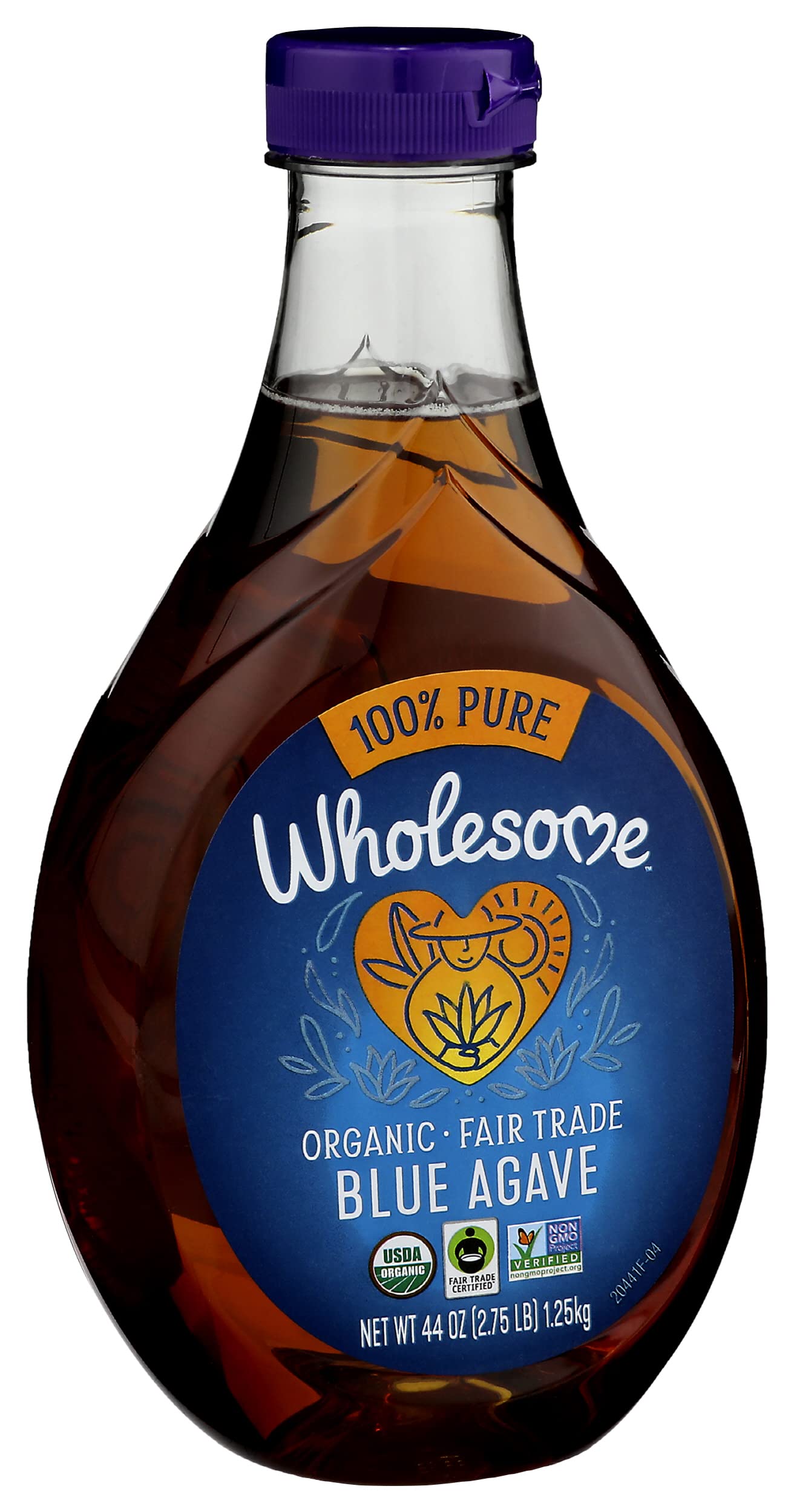 Wholesome Sweeteners Organic Blue Agave, Syrup, 44 Ounce