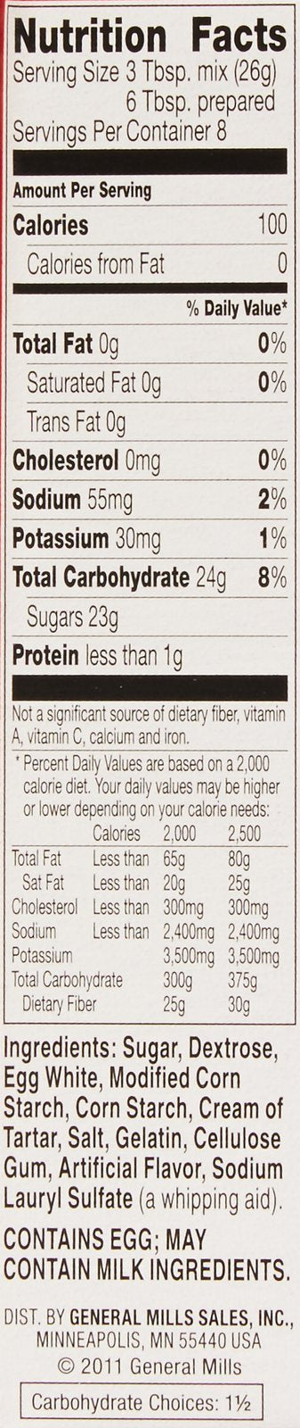 Betty Crocker White Fluffy Box Frosting, 7.2 oz, Model 1600046430, Ideal for Baking and Decorating